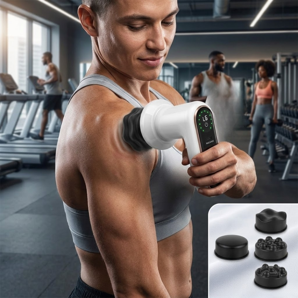 Masseur Corporel Électrique Multifonction –couleur Aleatoire thumbnail 3