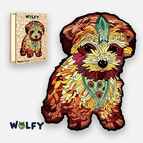 Puzzle D'animaux En Bois Pour Enfants Et Adultes Amusant