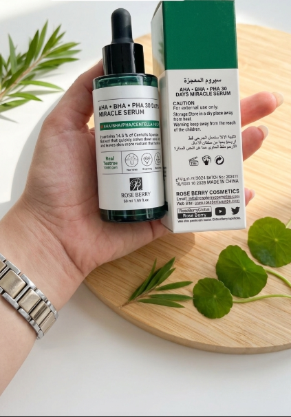 Sérum Miracle Aux Aha, Bha Et Pha, 30 Jours, 50 Ml