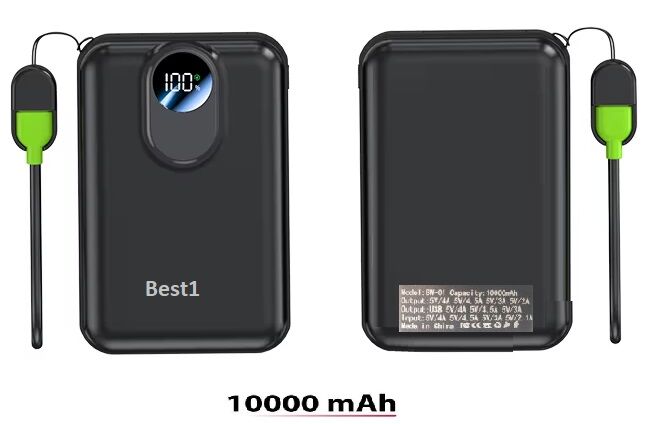 Best Power Bank 10000mah Bw-01 22,5 W Charge Rapide