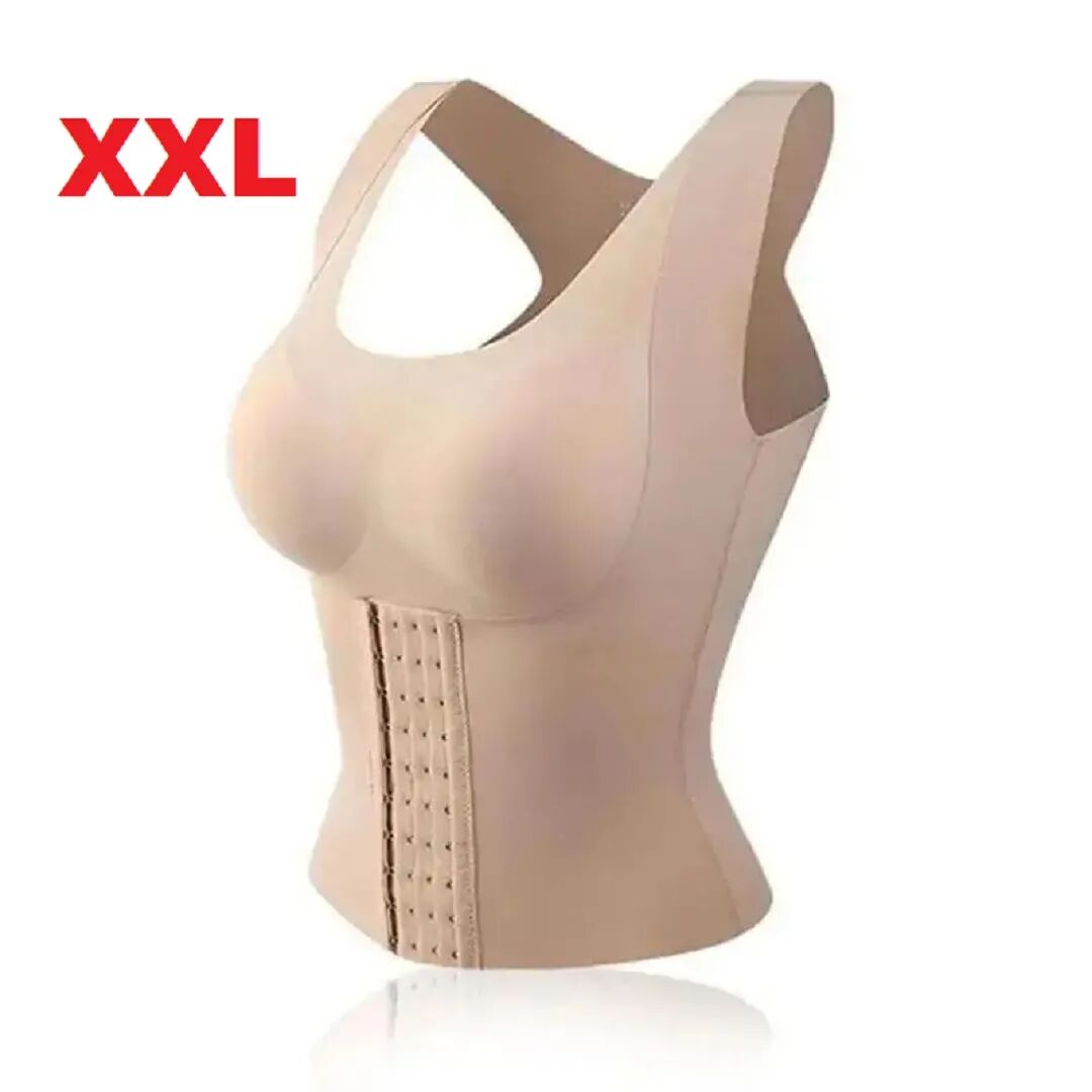 Corset De Taille Réglable Avec Boutons Façonnant Le Corps thumbnail 1