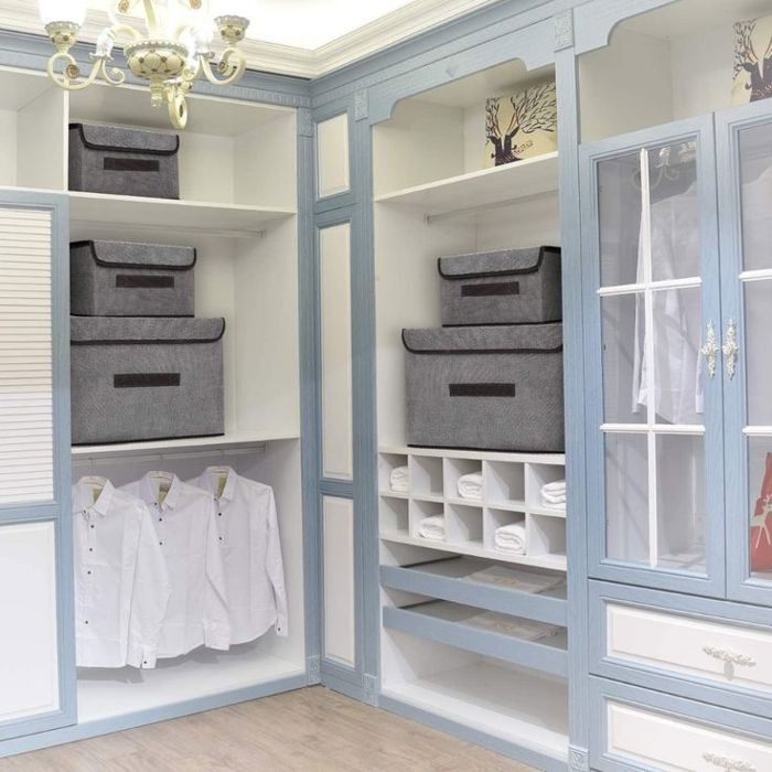 Boite De Rangement De Vêtements - 2 Pack - 1 Grande Et 1 Petite - Polypropylène - Couleur Aléatoire thumbnail 4