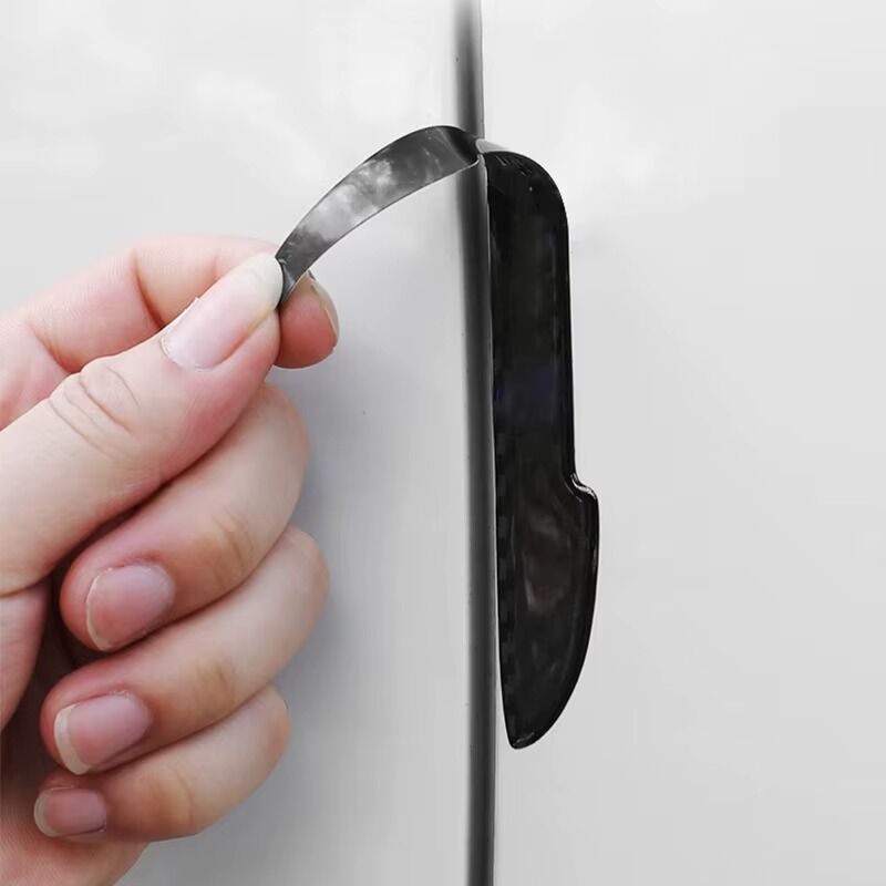 Autocollants Invisibles De Protection Contre Les Rayures Pour Poignée De Porte De Voiture,rétroviseur En Silicone, Accessoires De Bande De Protection Anti-collision thumbnail 3