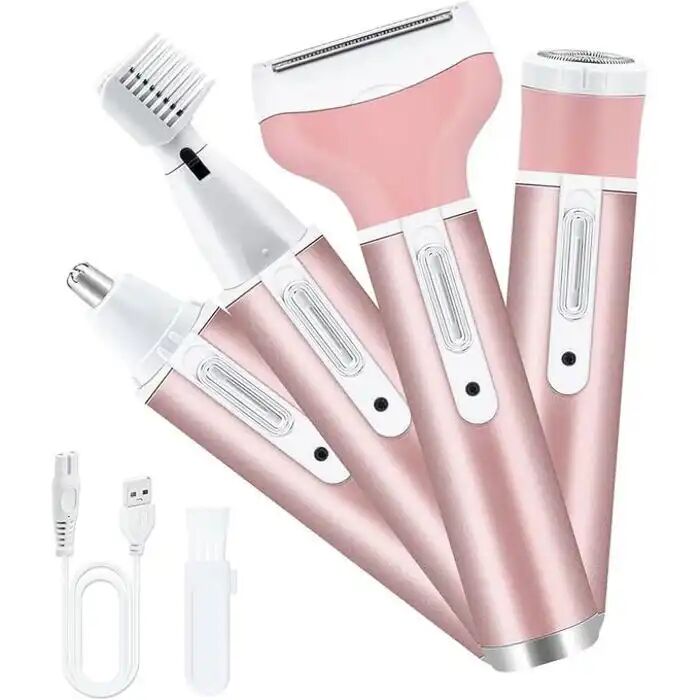 Rasoir Epilateur Électrique 4 En 1 Pour Femmes