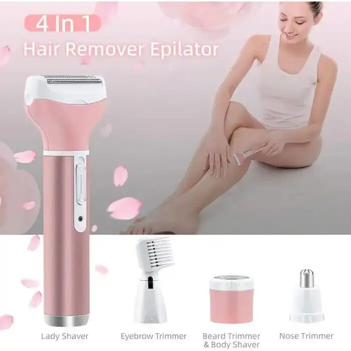 Rasoir Epilateur Électrique 4 En 1 Pour Femmes thumbnail 4
