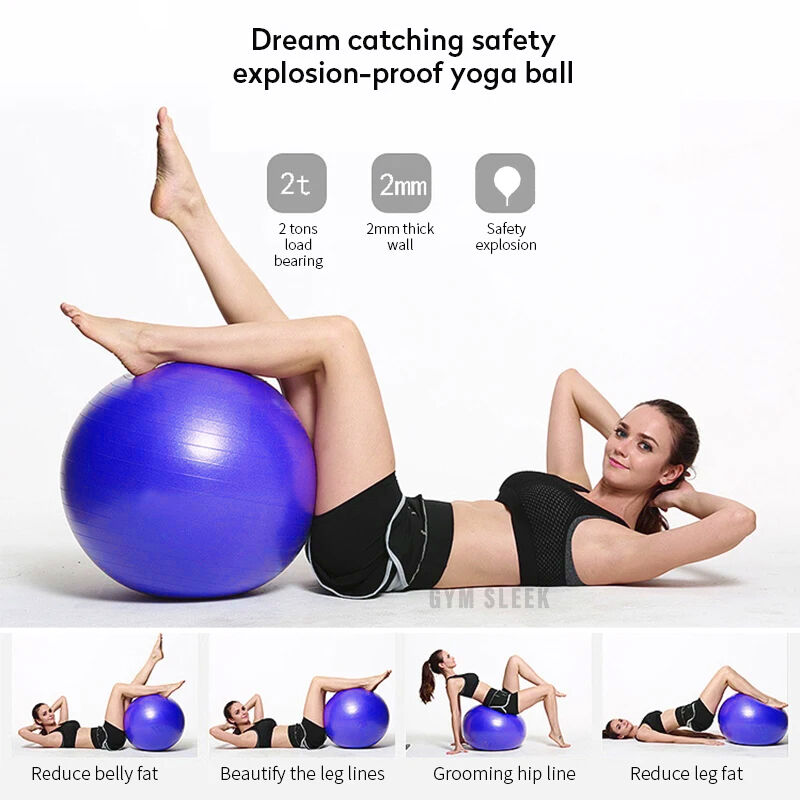 Ballon De Yoga Et Fitness Anti-explosion, Antidérapant