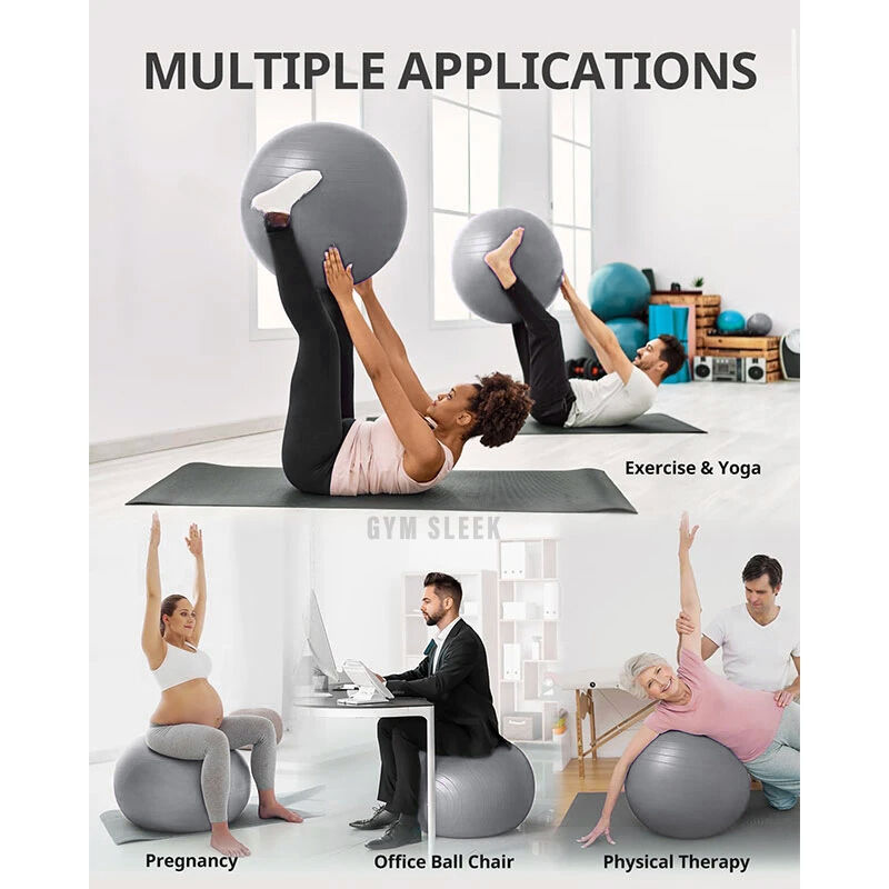 Ballon De Yoga Et Fitness Anti-explosion, Antidérapant thumbnail 3