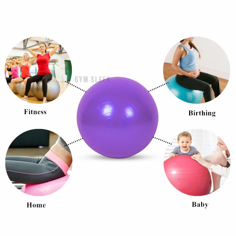 Ballon De Yoga Et Fitness Anti-explosion, Antidérapant
