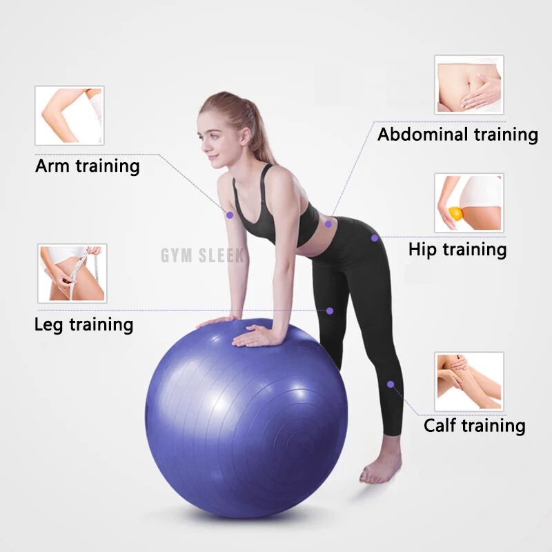 Ballon De Yoga Et Fitness Anti-explosion Antidérapant thumbnail 6