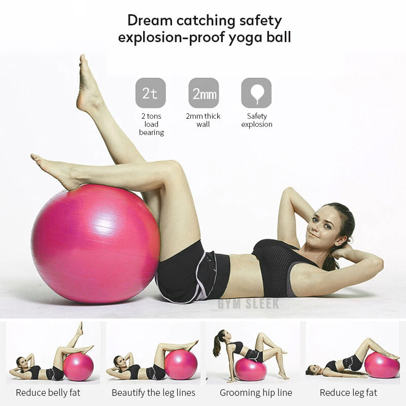 Ballon De Yoga Et Fitness Anti-explosion Antidérapant