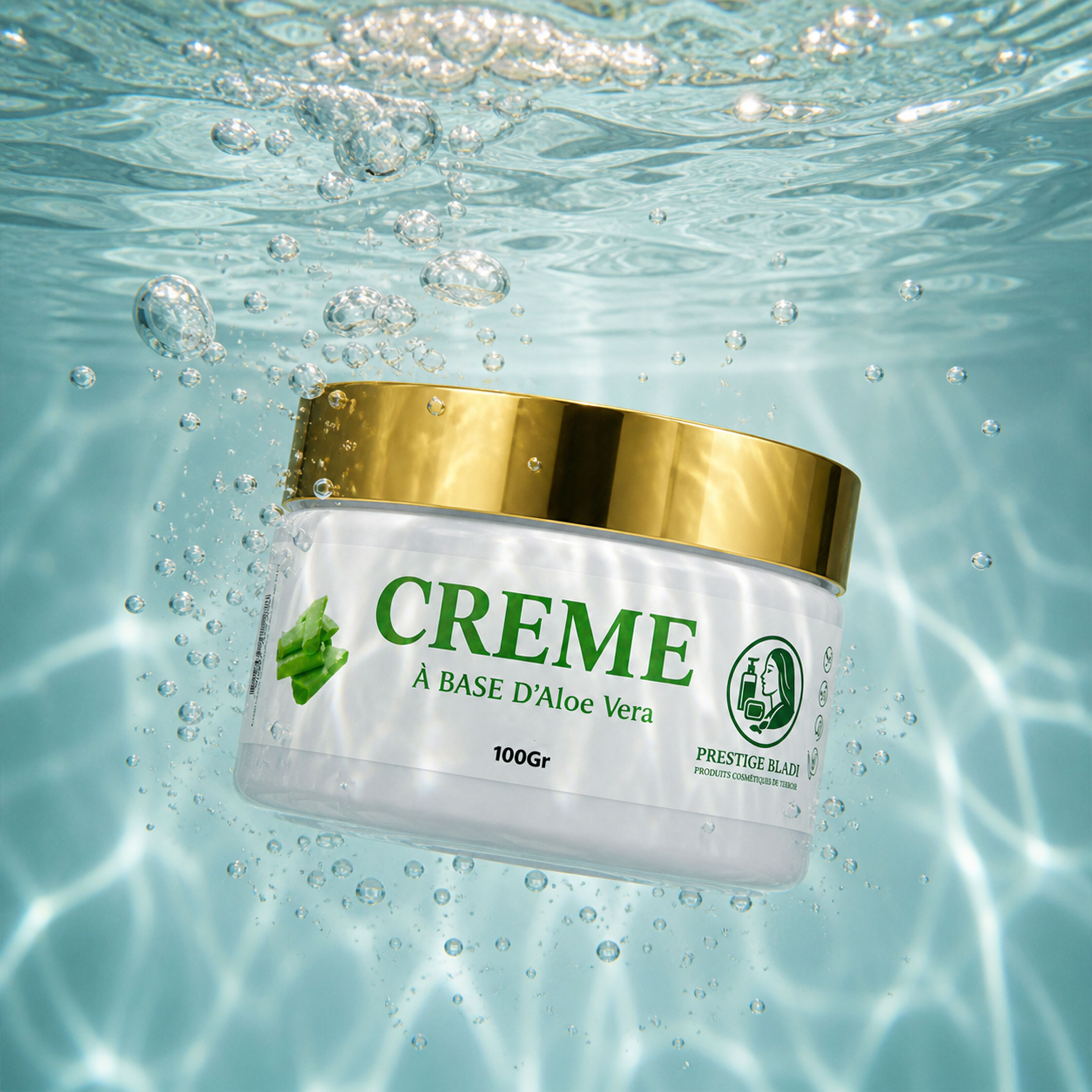 Crème Aloe Vera Hydratante – Apaisement & Fraîcheur Peau thumbnail 4
