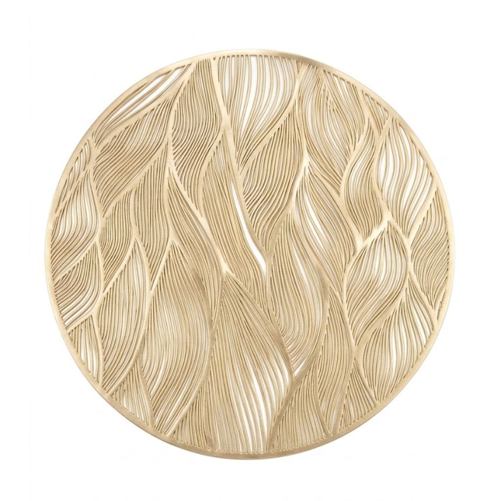 Set De Table Décoratif Circulaire Au Design De Vagues Artistiques Nappe thumbnail 2