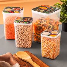 Boîtes De Rangement Alimentaires Transparentes Et Hermétiques Pour Cuisine Et Réfrigérateur (colleur Désigne Aléatoire) thumbnail 3