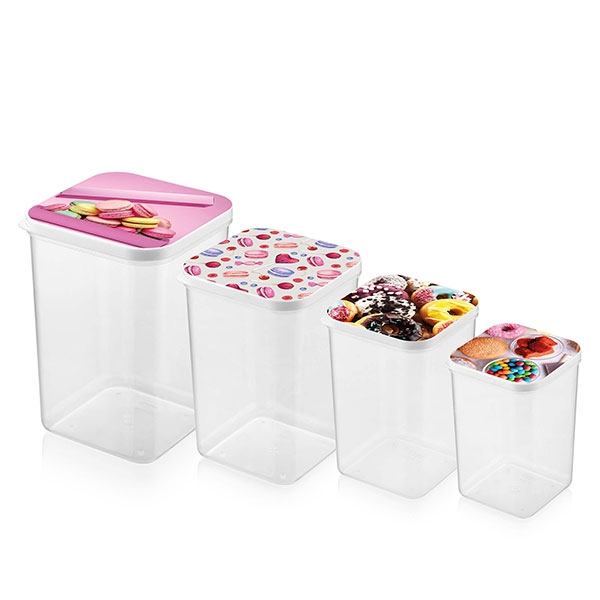 Boîtes De Rangement Alimentaires Transparentes Et Hermétiques Pour Cuisine Et Réfrigérateur (colleur Désigne Aléatoire) thumbnail 5