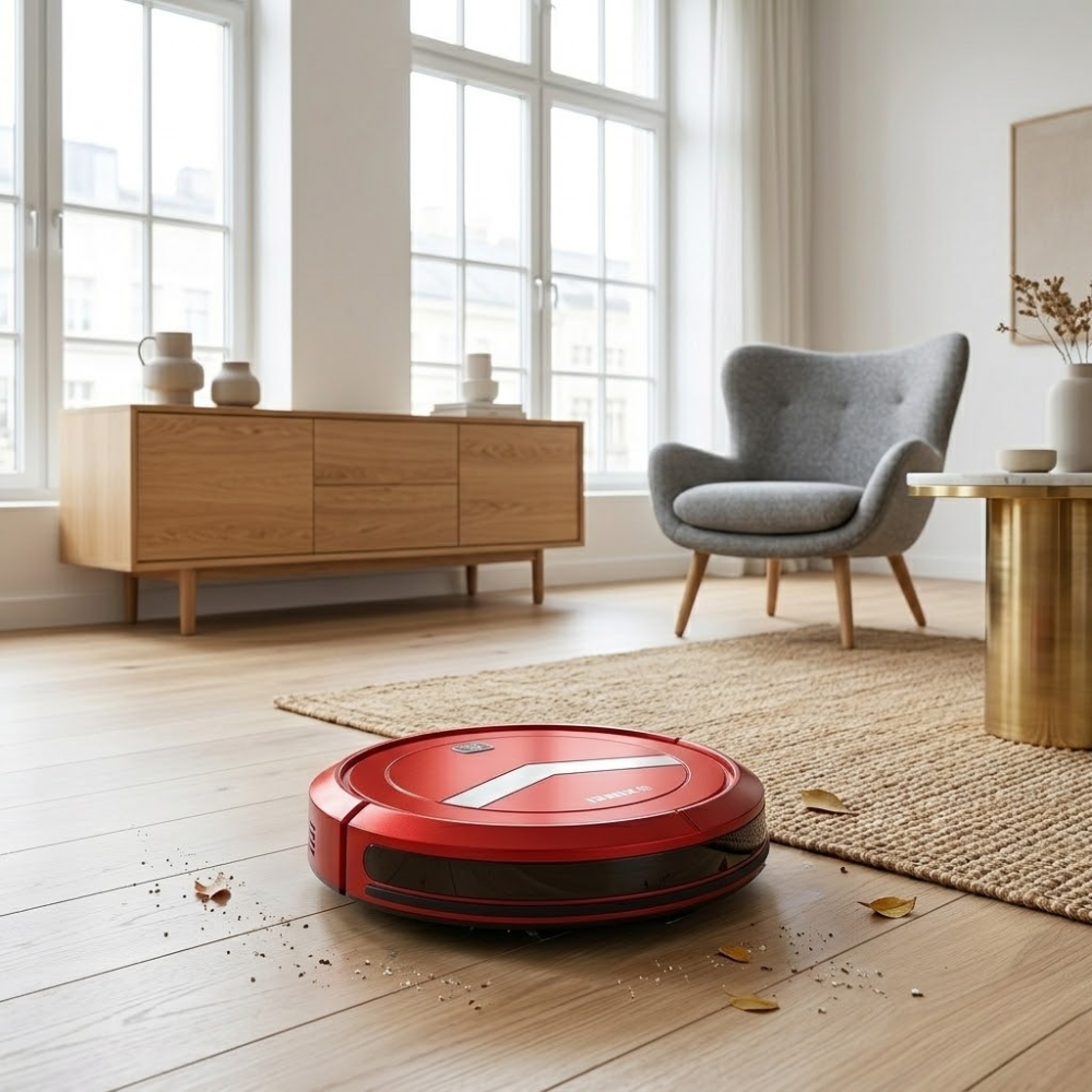 Robot Aspirateur Intelligent Oximei – Ultra-fin & Silencieux – Couleur Aleatoire thumbnail 3
