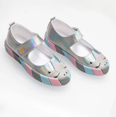 Ballerines Fille – Licorne Holographique