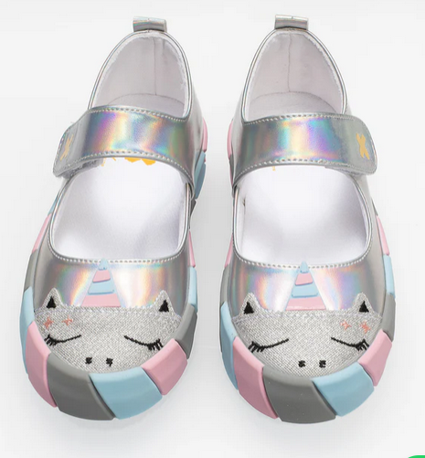 Ballerines Fille – Licorne Holographique