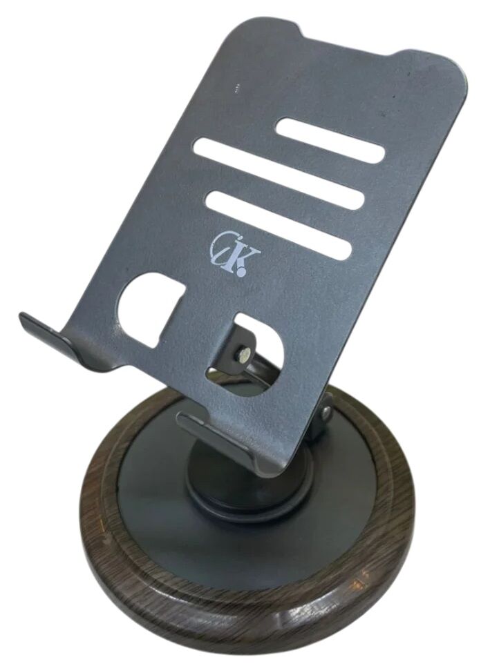 Cik Support Elegant Et Robuste En Metal Pour Smartphones Et Tablettes Pliable En Alliage D’aluminium