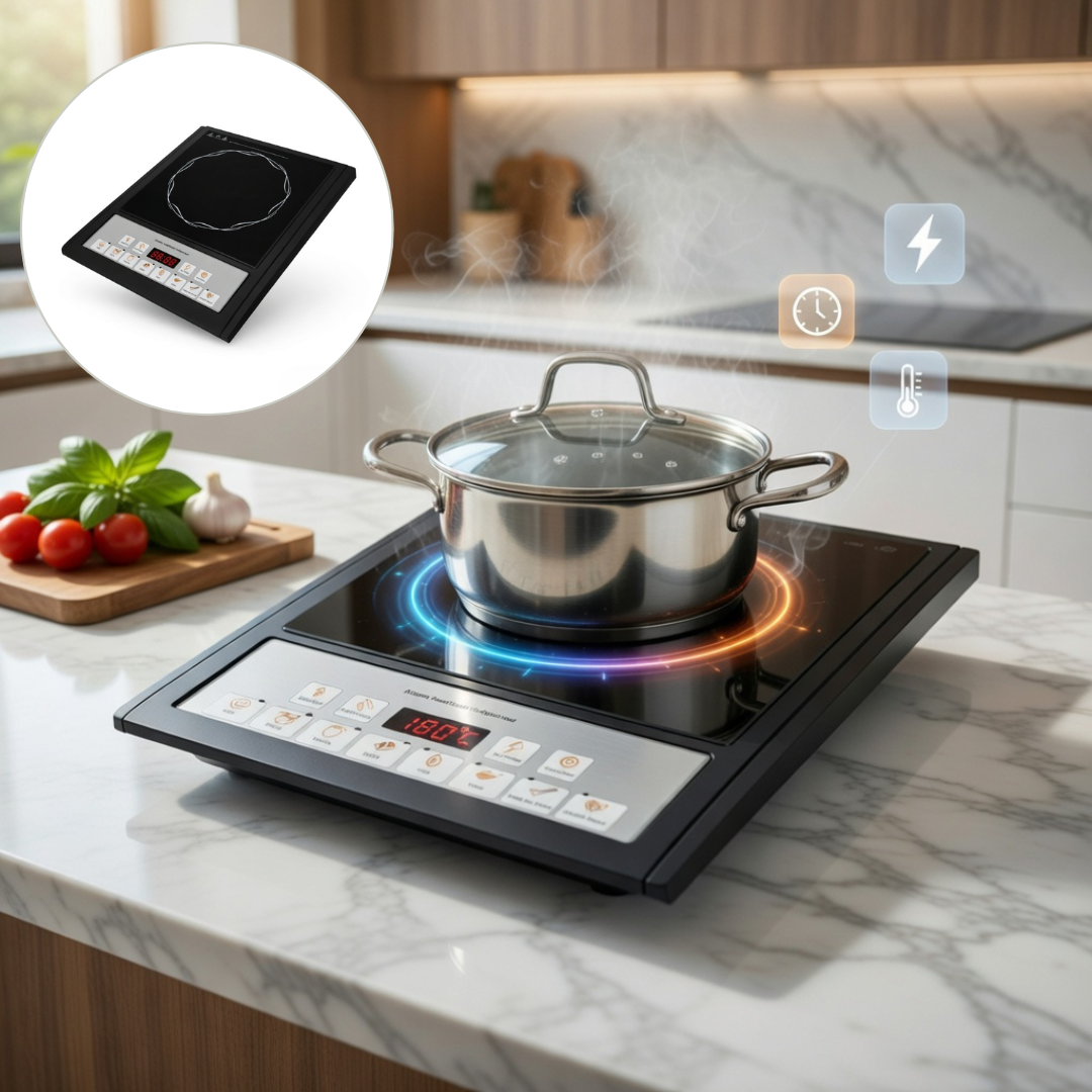 Réchaud Électrique Simple Pour Cuisson Rapide thumbnail 1