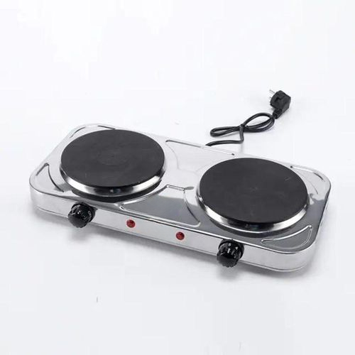 Réchaud Électrique Double Plaque Portable Pour Cuisine Pratique (colleur Aléatoire) thumbnail 2