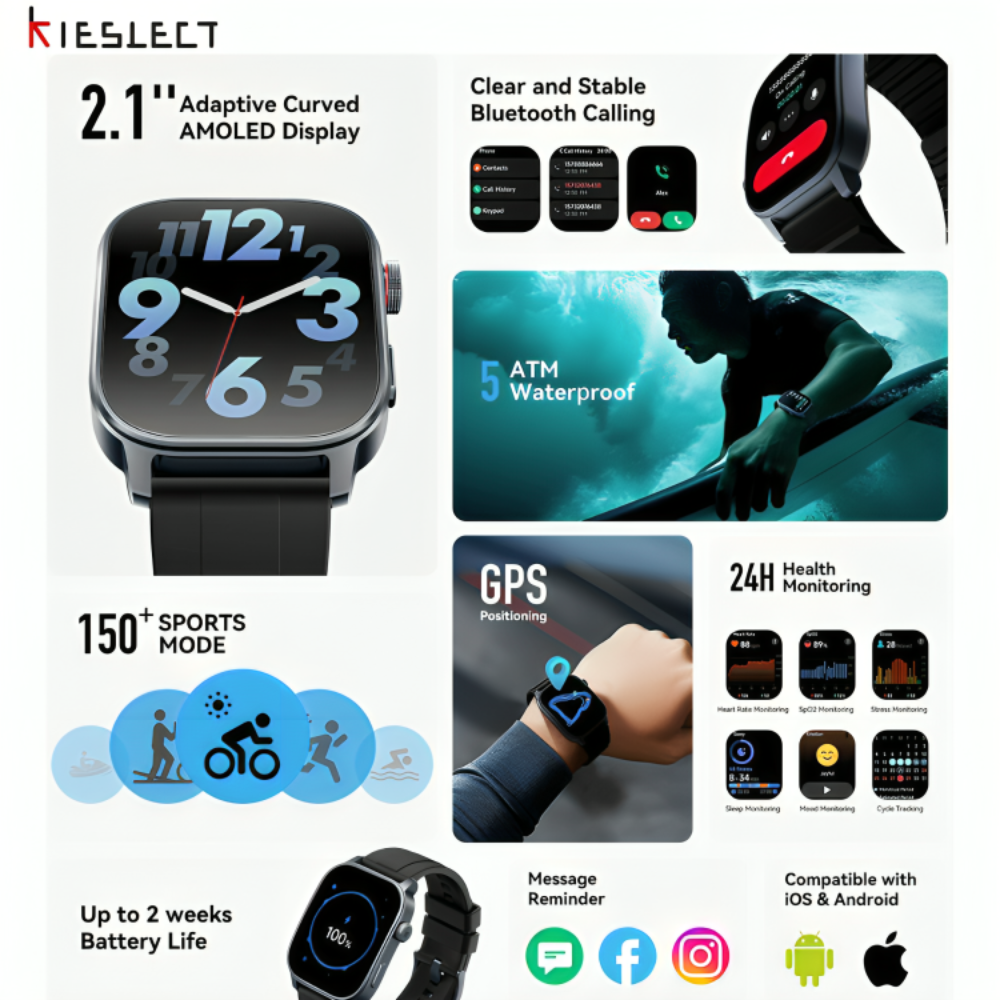 Ks 3 Smartwatch thumbnail 3