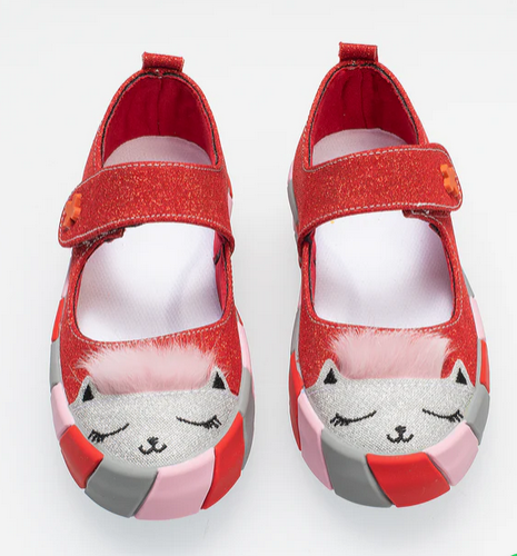 Fairy Tale Red Ballerina Shoes – Casabony Edition thumbnail 3