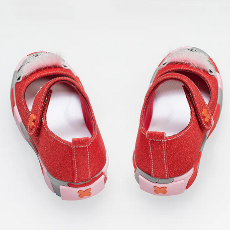 Fairy Tale Red Ballerina Shoes – Casabony Edition thumbnail 4