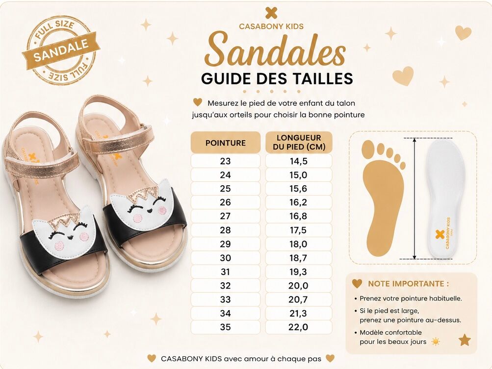 Sandales Fille – Gold Cat thumbnail 6