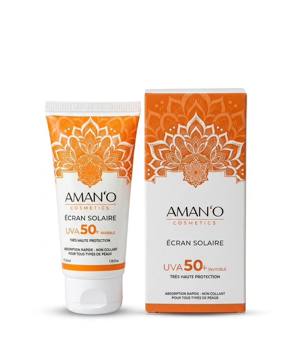 Écran Solaire Spf 50+ Uva & Uvb Invisible – Haute Protection Quotidienne