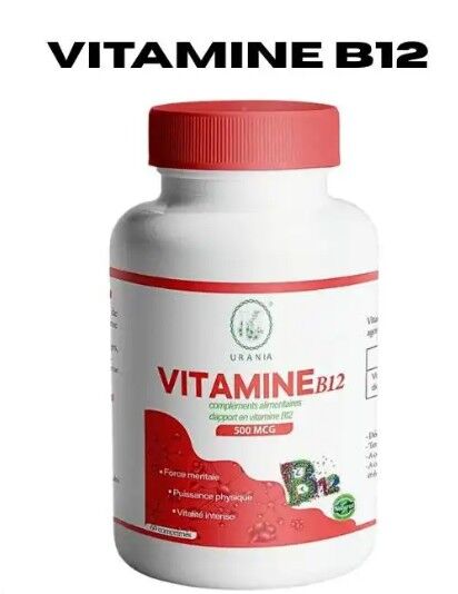 Complément Alimentaire – Vitamine B12 Haute Absorption