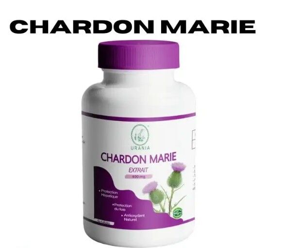 Compléments Alimentaires – Chardon Marie Extrait, Soutien Naturel Du Foie Et Détox