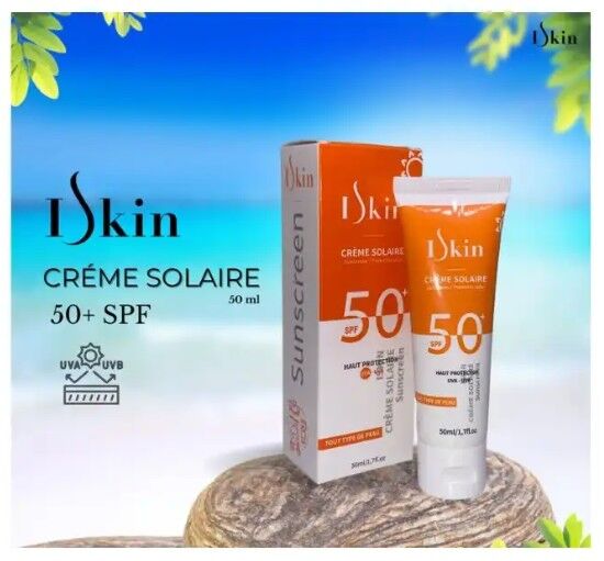 Crème Solaire Spf 50+ Protection Uva/uvb Haute Protection Visage Et Corps