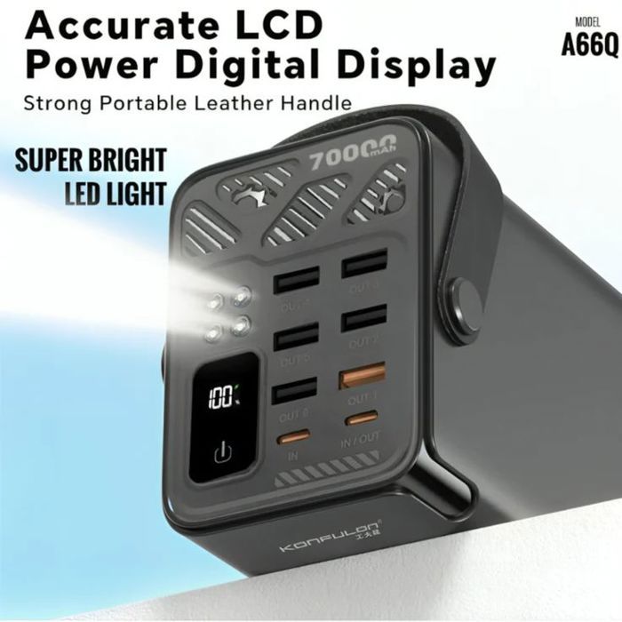 Power Bank A66q 70000- Couleur Aléatoire thumbnail 4