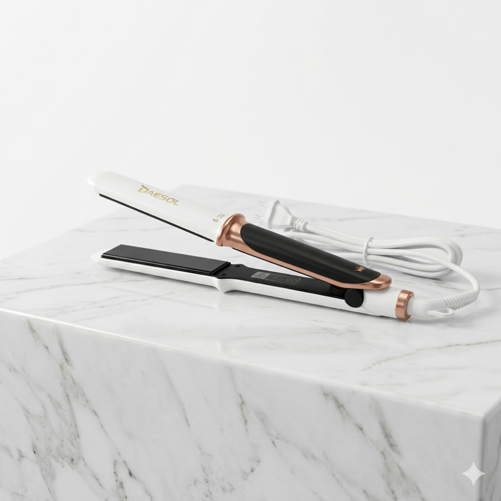 Lisseur Cheveux Professionnel Daesol E-20 – Fer À Lisser Céramique Chauffage Rapide thumbnail 3