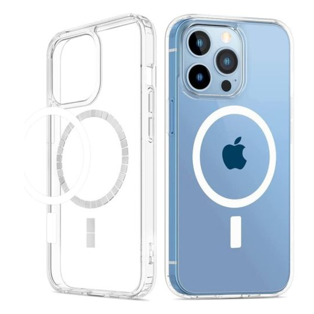 Coque Transparente Haute Qualité Pour Iphone 13 Pro Max Avec Magsafe thumbnail 5