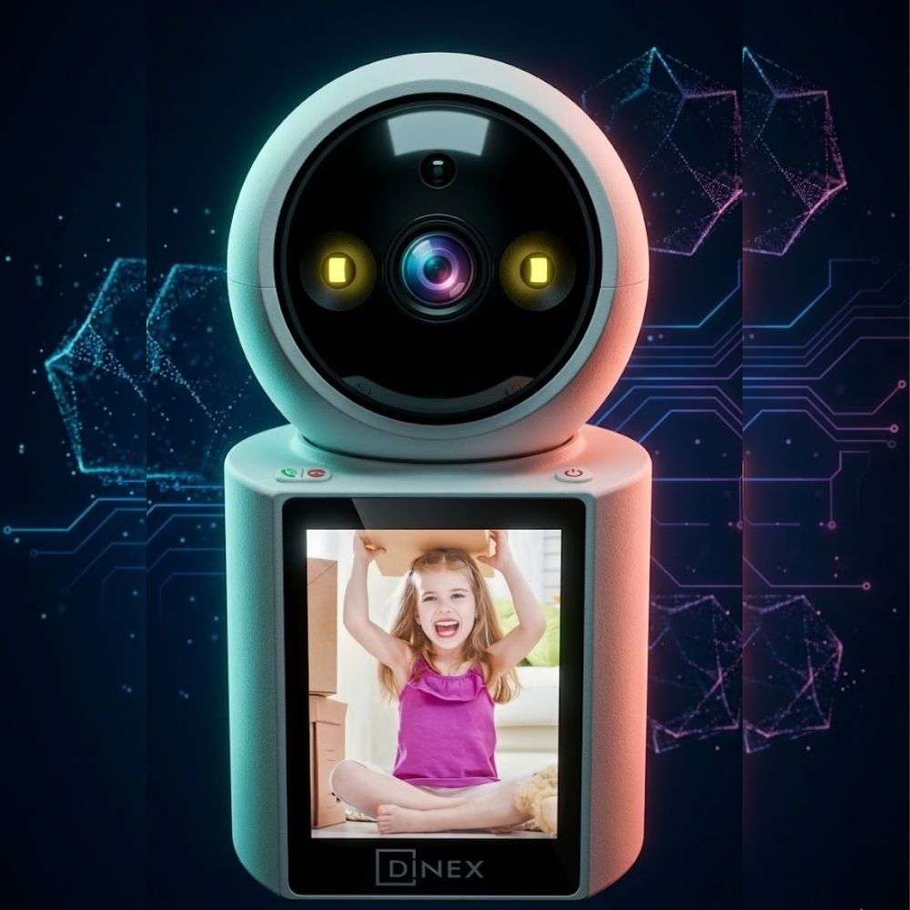Caméra De Surveillancev380 Pro – Caméra Wi-fi Hd Intelligente Avec Vision Nocturne & Détection De Mouvement