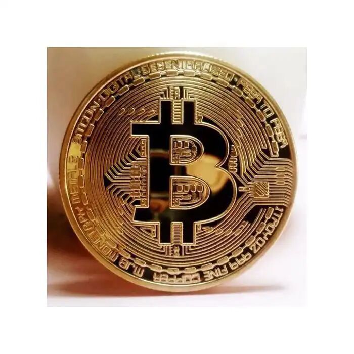 Bitcoin 1 Pièce De Monnaie Souvenir Créatif Cadeau Devise