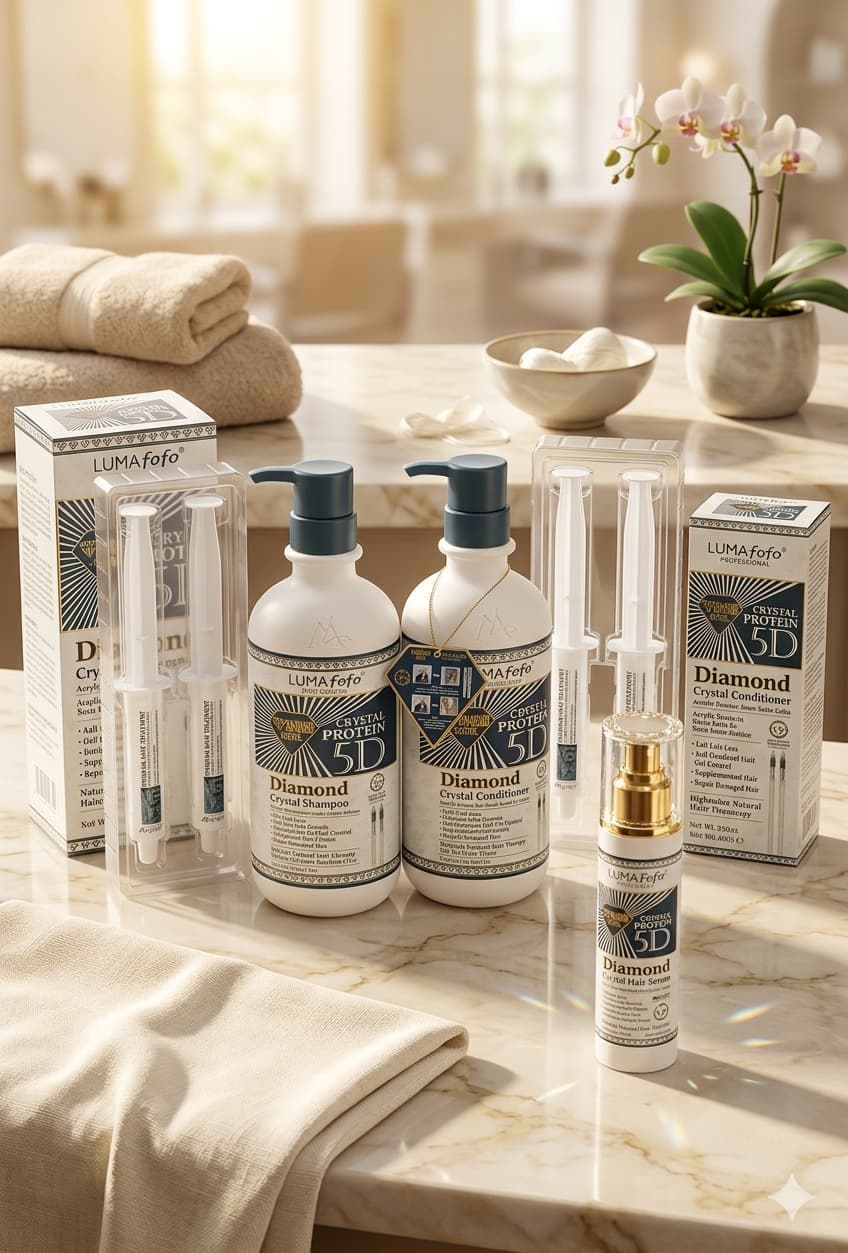 Crystal Protein 5D – Pack Traitement Capillaire Lissage & Réparation thumbnail 3
