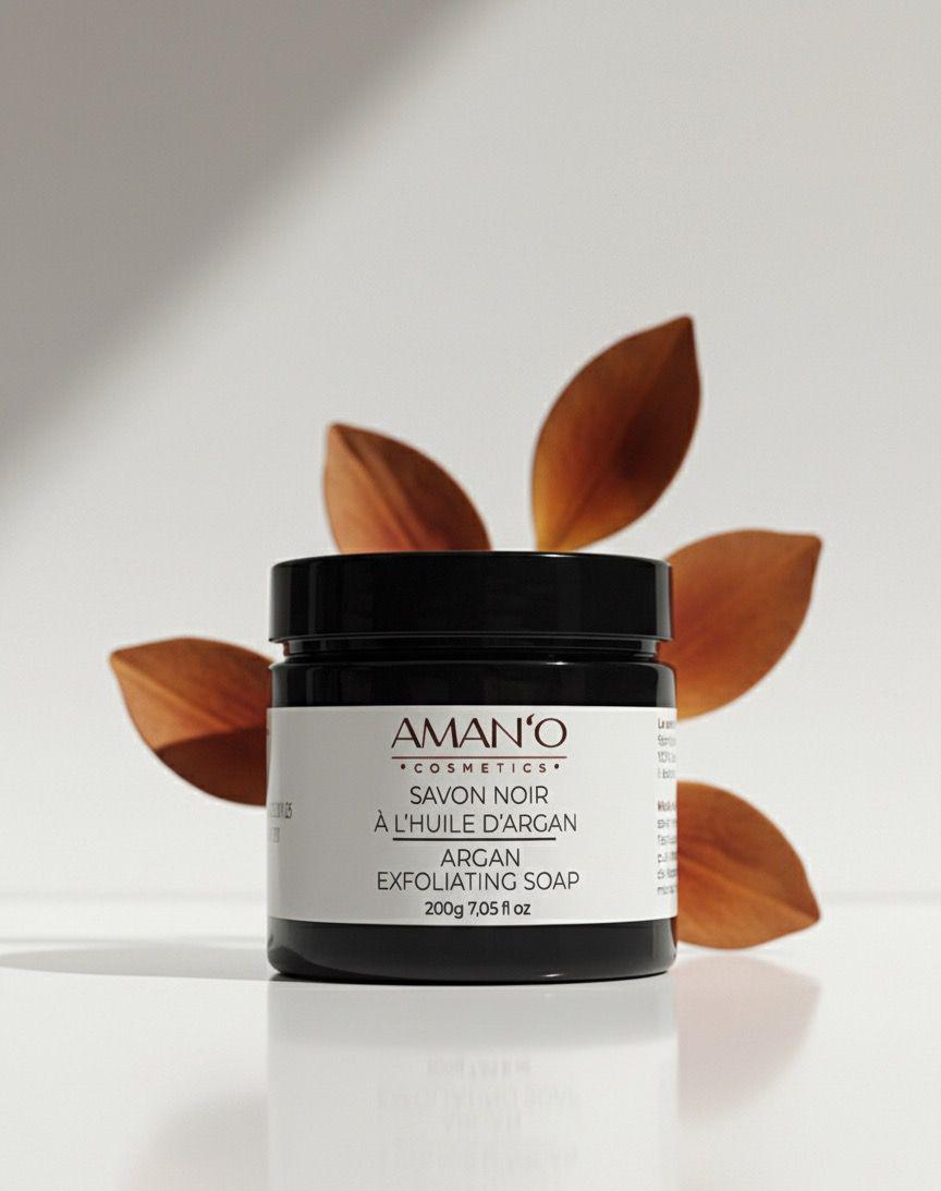 Savon Noir À L'huile Essentielle D'argan