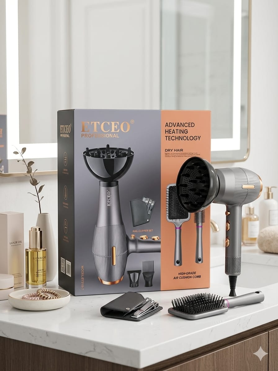 ​sèche-cheveux Professionnel 5-en-1