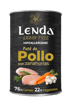 Paté Poulet Avec Carottes Sans Céréales Spéciale Soins Hypoallergenic