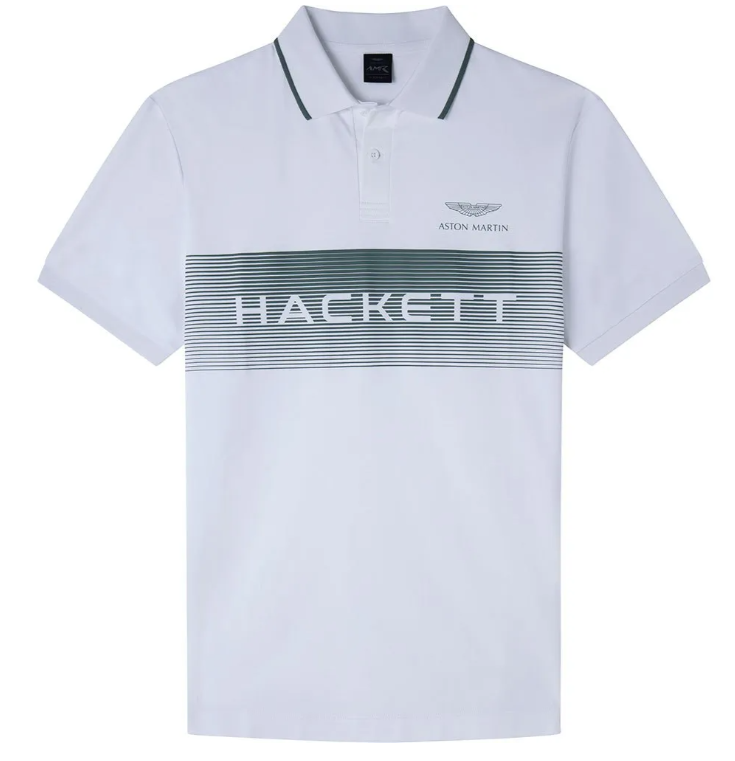 Polo Amr Gradient Short Sleeve Coton Biologique thumbnail 3