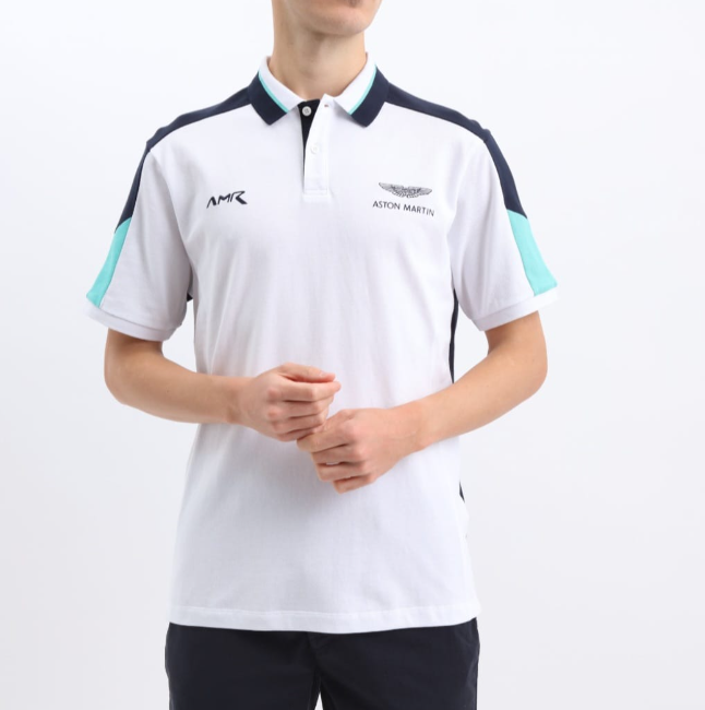 Polo London Pour Homme, Modèle Amr Col Block Coton Biologique
