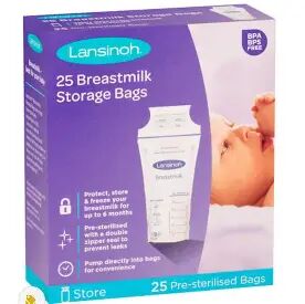 Lansinoh Breastmilk Storage Ags