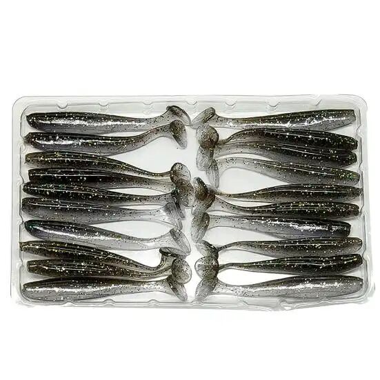 Lot De 10 Leurres Souples En Forme De Poisson, 7 Cm/2 G, Pour La Pêche