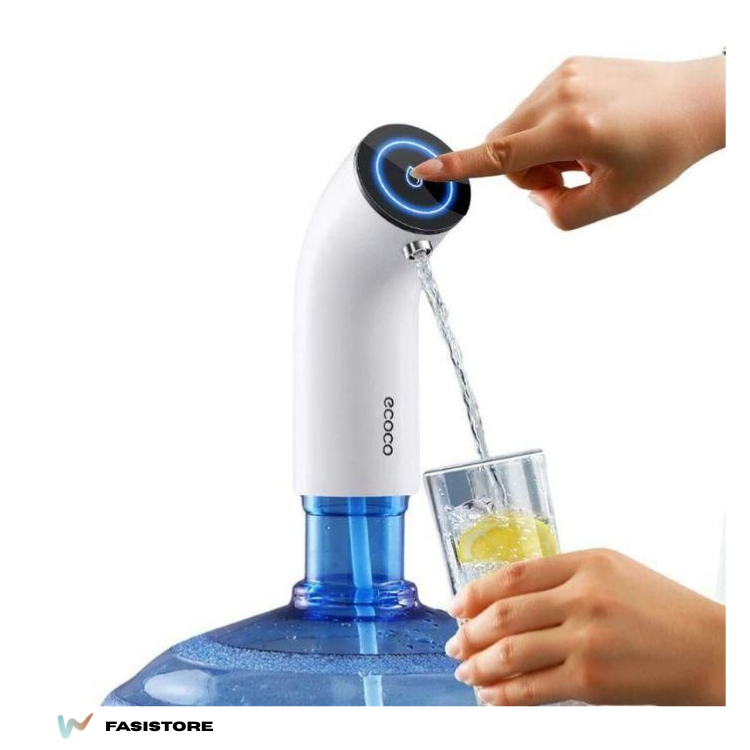 Pompe À Eau Électrique Rechargeable Ecoco – Distributeur D’Eau Automatique USB Portable Pour Maison, Bureau & Camping