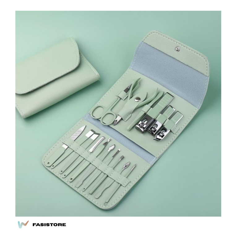 Kit De Manucure & Pédicure Professionnel 16 En 1 – Coupe-ongles En Acier Inoxydable Avec Étui De Voyage Luxueux( Couleur Aléatoire) thumbnail 3