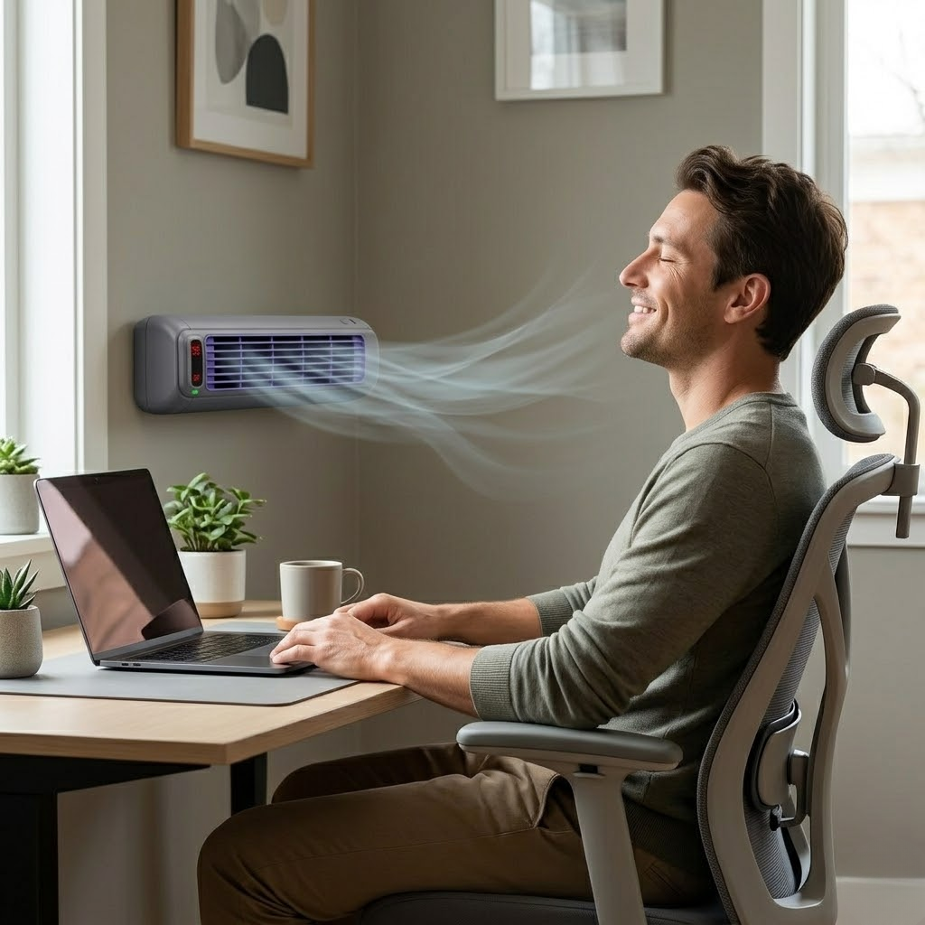 Ventilateur Tour Portable Rechargeable – Couleur Aléatoire
