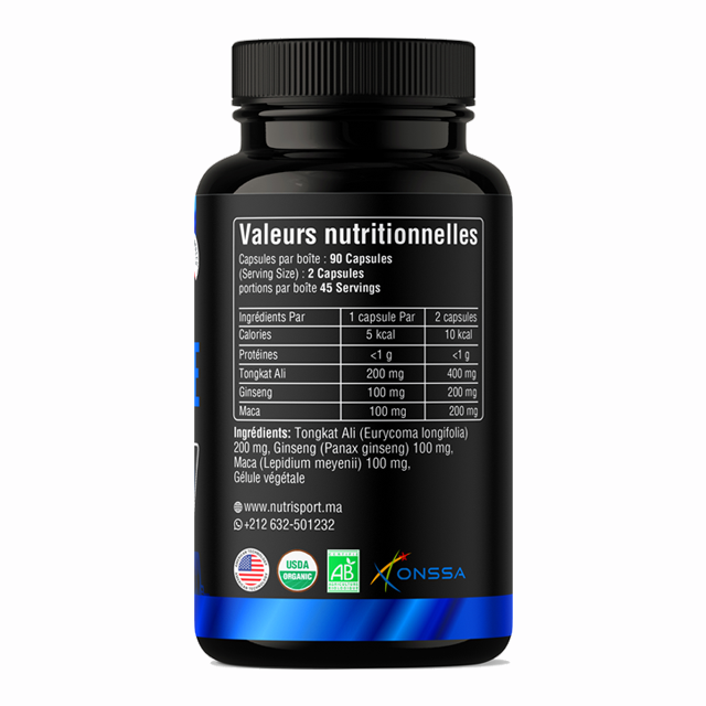 Herboteca Testo Booster Clean Muscle Formule Synergique 90 Caps
