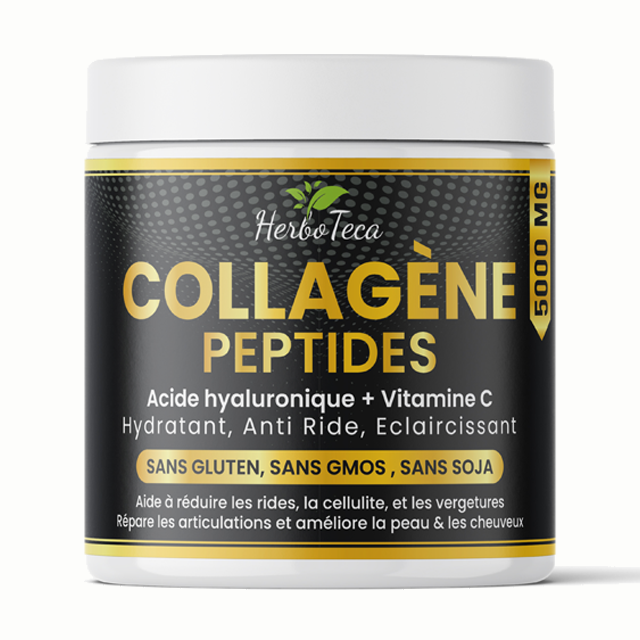 Collagène Peptides + Acide Hyaluronique + Vitamine C